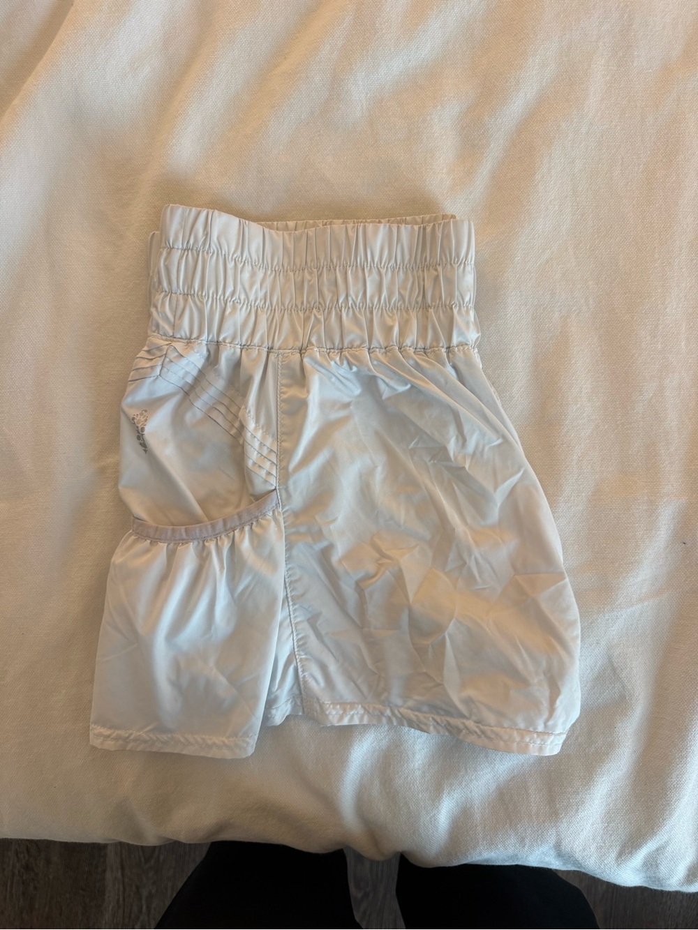 FP Movement by Free People White High-Rise Athletic Shorts